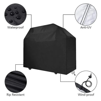 Waterproof BBQ Grill Cover for Outdoor Protection - Smarsty