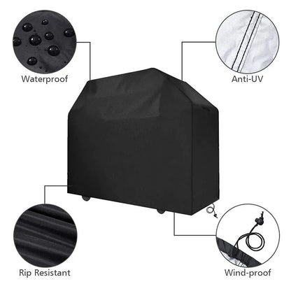 Waterproof BBQ Grill Cover for Outdoor Protection - Smarsty