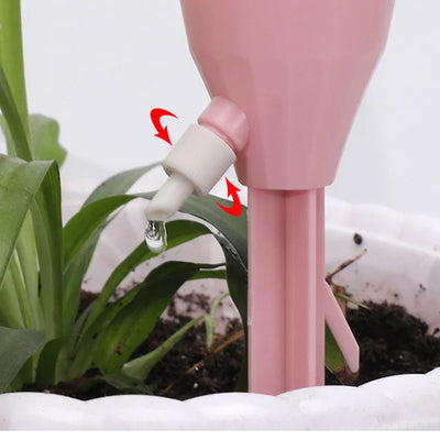 Adjustable Drip Irrigation System for Self Watering Plants - Smarsty