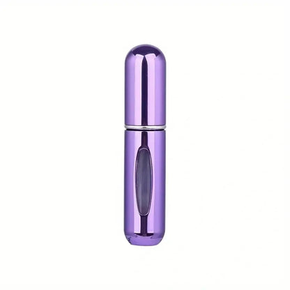 Portable Mini Travel High-end Perfume Bottle Base Refill Bottle Straight Charging Small Sample Perfume Aluminum Material - Smarsty