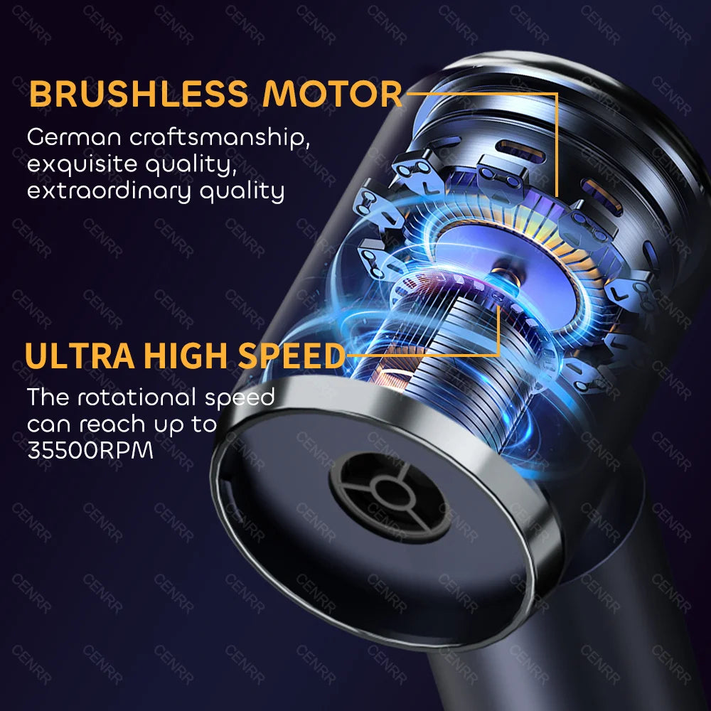 Cordless Car Vacuum Cleaner Portable Handheld Rechargeable - Smarsty