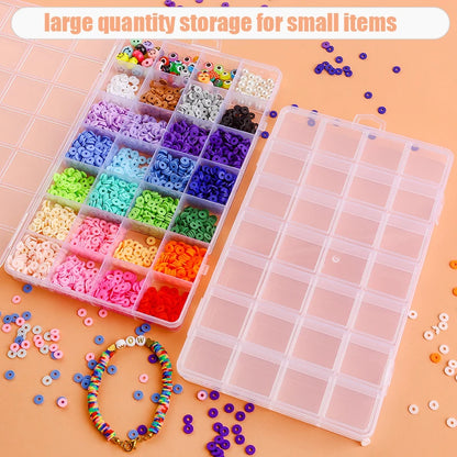 Clear Plastic Jewelry Organizer Box for Easy Storage - Smarsty