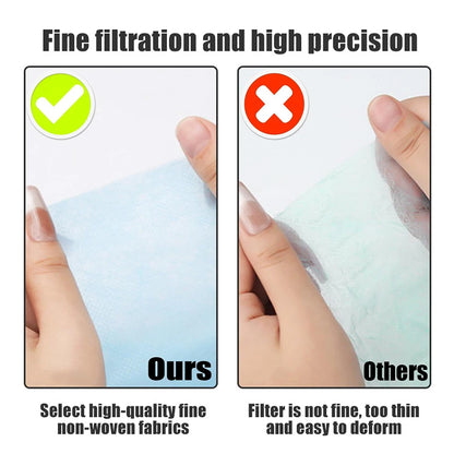 100 Pcs Disposable Nail Art Dust Filter Paper - Smarsty