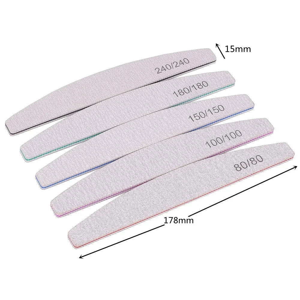 Professional Nail Files Set for Strong and Smooth Nails - Smarsty