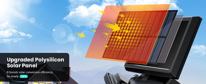 Outdoor Waterproof Solar Light with Motion Sensor 3-Head 200+ LEDs Security Light for Porches Garages Yard Entrances