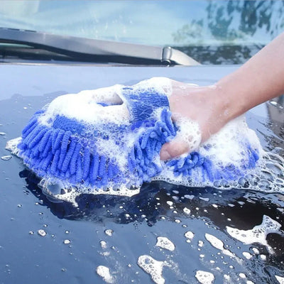 Microfiber Chenille Car Wash Sponge And Cleaning Tool - Smarsty