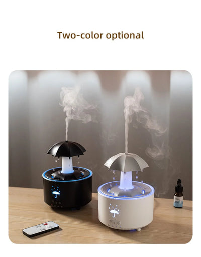 Rotating Umbrella Humidifier with Colorful Night Lights - Smarsty