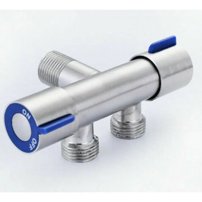 Double Handle Stainless Steel Cold Water Faucet - Smarsty