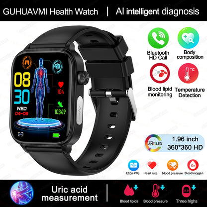 2025 Smart Watch with ECG PPG Health Monitoring - Smarsty