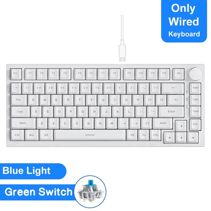 Wireless Mechanical Keyboard With Bluetooth Five One RGB