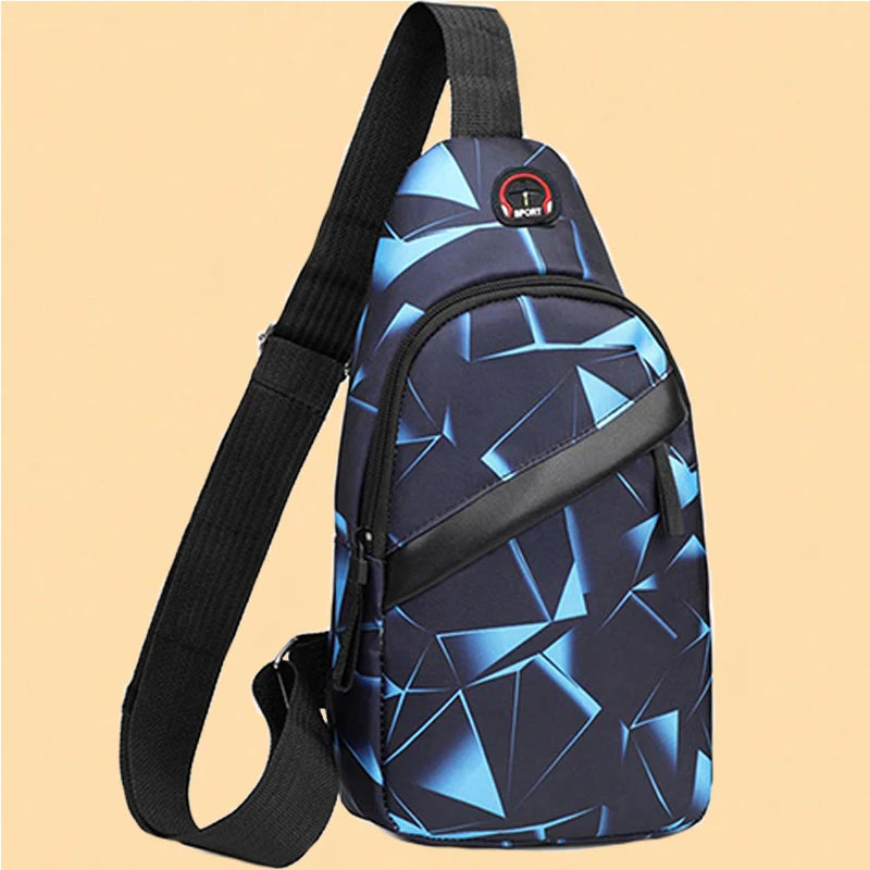 Durable Unisex Camo Sling Pack Crossbody Bag Korean Style - Smarsty