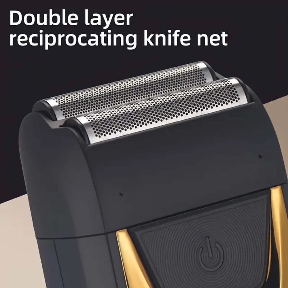 Professional Hair Clipper and Trimmer Set Men Electric Razor Shavers Beard Trimmer Rechargeable Barber Clippers Haircut Kit - Smarsty