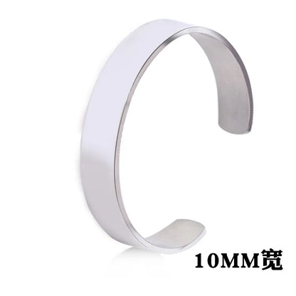 Adjustable Stainless Steel Men Bracelet Glossy Finish - Smarsty