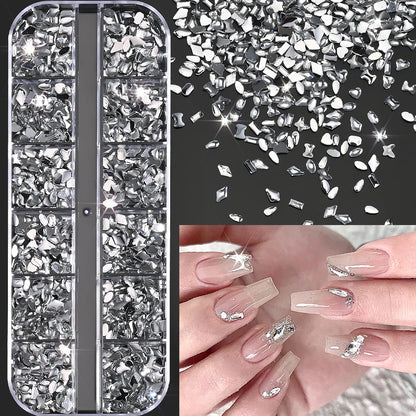 Ocean Gold Nail Art Charms for Stunning Manicure - Smarsty