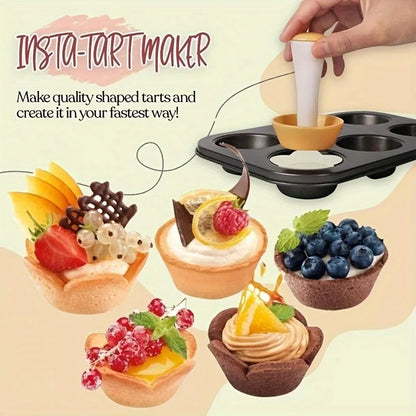 Flower Shaped Pastry Dough Tamper Set for Baking - Smarsty