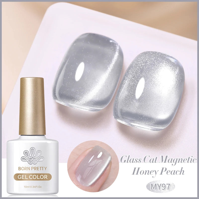 Born Pretty Rainbow Purple Magnetic Gel Nail Polish 10ml - Smarsty