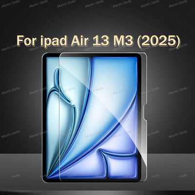 2Pcs Tempered Glass Screen Protector For ipad Pro Air 13 11 2024 M4 M2 Air 5 4 Pro 12.9 11 M3 M5 2025 Film - Smarsty
