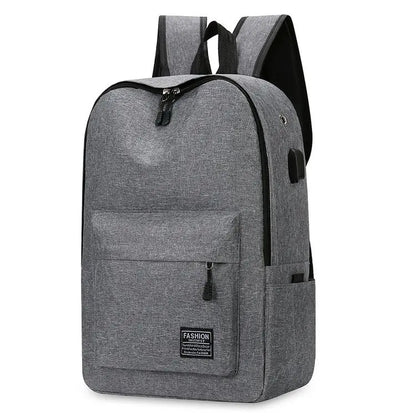 Trendy Men's Minimalist Backpack Versatile Backpack Large Capacity School Student Computer Travel Bag Washable Unisex Backpack - Smarsty