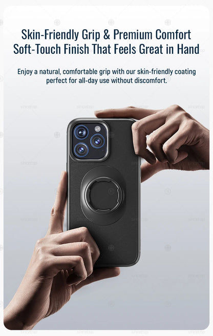 Smarsty iPhone Shockproof Case With Quad Style Bike Mount Locking -