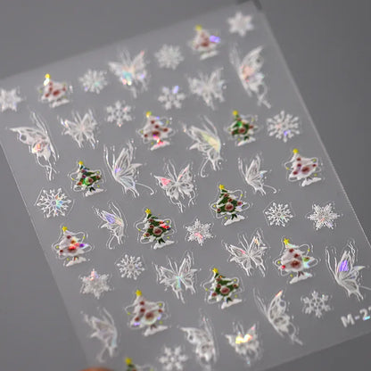 Kawaii Butterfly Nail Stickers for Stunning Manicure Decor - Smarsty