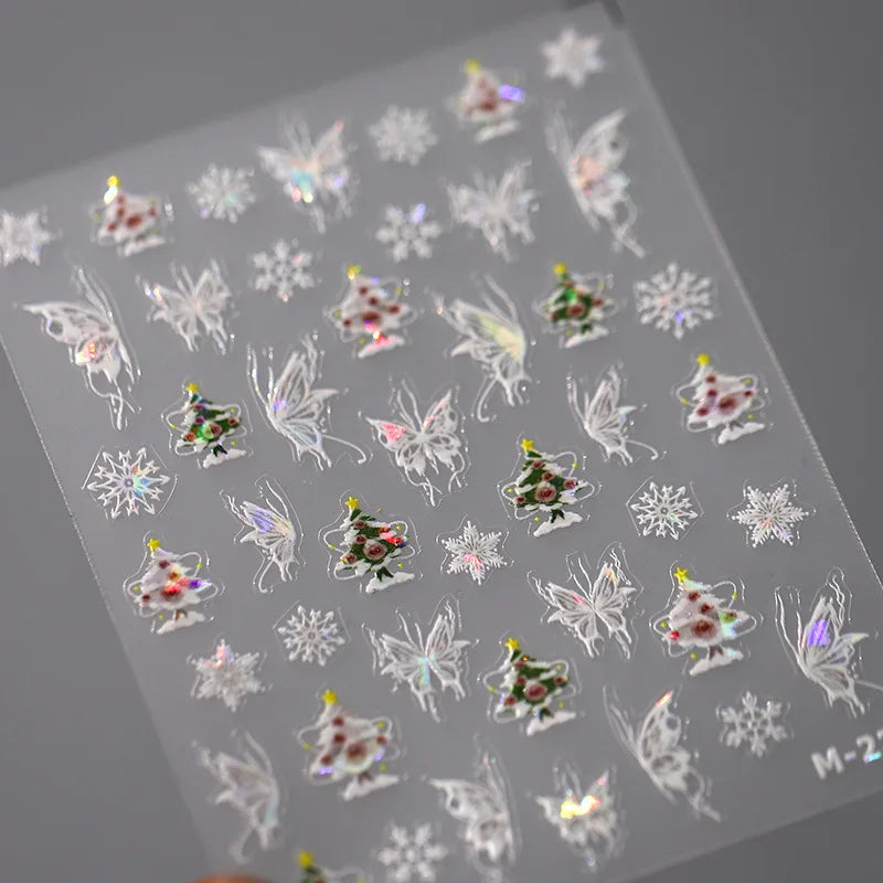 Kawaii Butterfly Nail Stickers for Stunning Manicure Decor - Smarsty