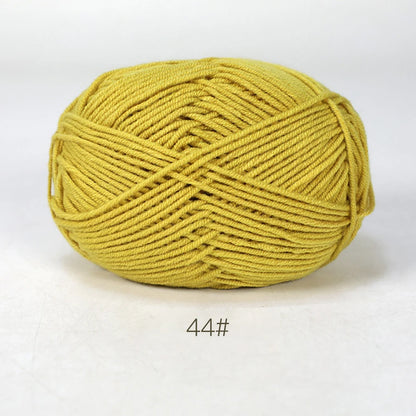Soft Milk Cotton Yarn for Hand Knitting Projects - Smarsty