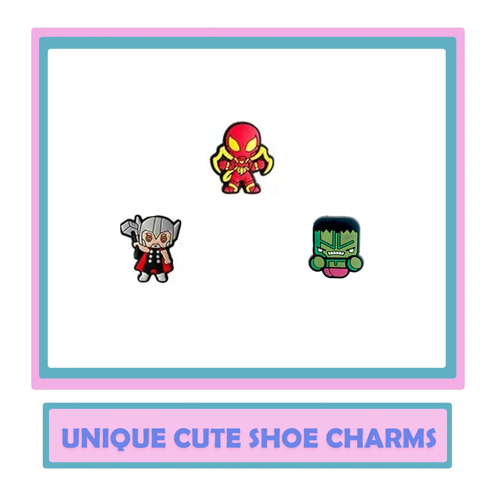 Random 10/20/30Pcs Hot Toys Series Shoe Charms For Clogs,PVC Shoe DIY Decorations Premium Quality Accessories