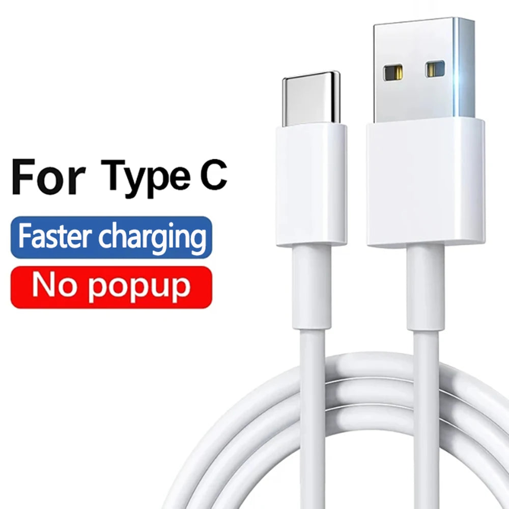 USB Type C Fast Charging Cable 3A for Mobile Devices - Smarsty