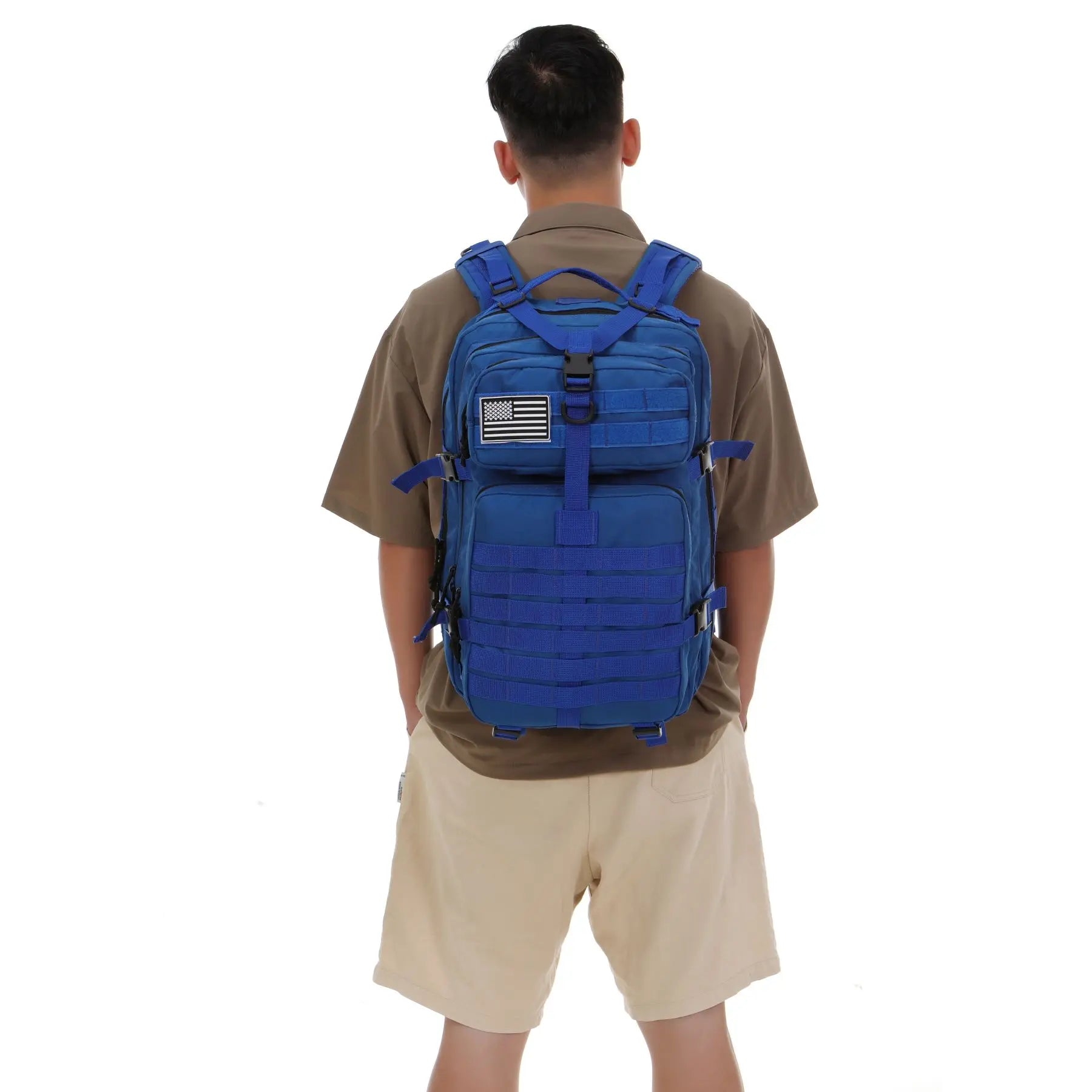 30L/50L 1000D Nylon Waterproof Trekking Fishing Hunting Bag Backpack Outdoor Rucksacks Tactical Sports Camping Hiking - Smarsty
