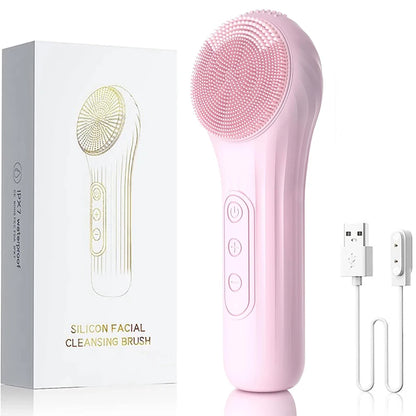 Sonic Waterproof Facial Cleansing Brush for Deep Cleaning - Smarsty