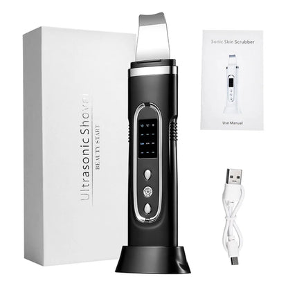 Ultrasonic Skin Scrubber for Deep Cleansing and Rejuvenation - Smarsty