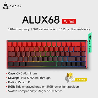 Magnetic Switch 60 Percent Mechanical Keyboard For Gaming - Smarsty