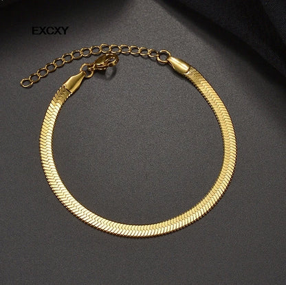 9mm Stainless Steel Bracelet Unisex Daily Wear Charm - Smarsty