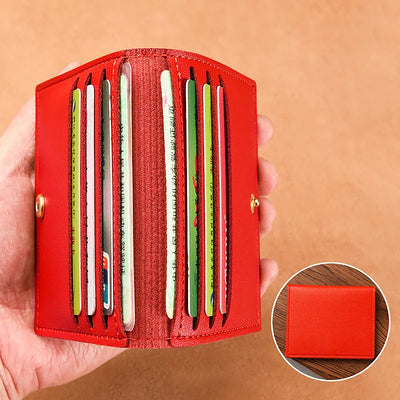 1Pc Card Bag Slim And Compact Bank ID Card Case Driver's License Wallet Simple And Anti Demagnetization Card Holder - Smarsty