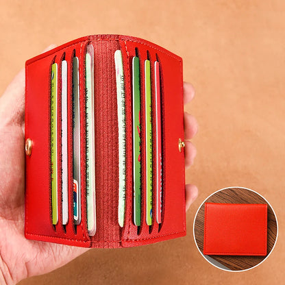 1Pc Card Bag Slim And Compact Bank ID Card Case Driver's License Wallet Simple And Anti Demagnetization Card Holder