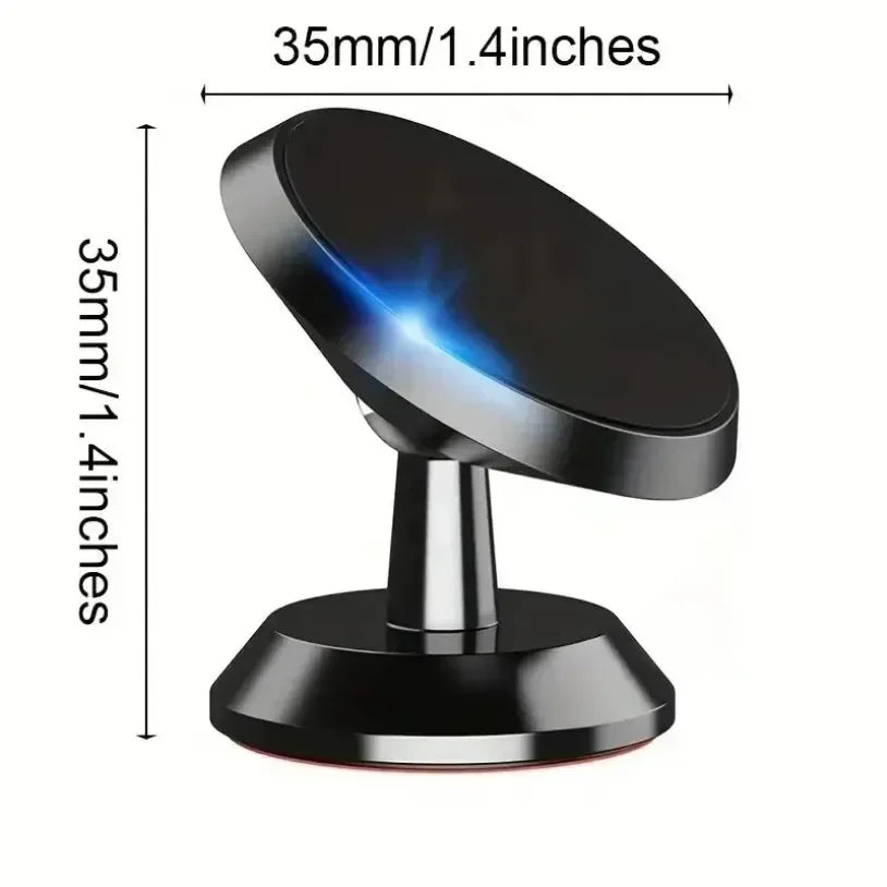 360 Degree Rotation Magnetic Car Phone Holder for iPhone - Smarsty