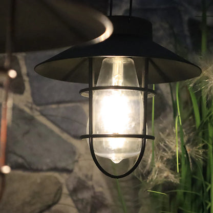 Vintage Solar Lantern Lamp for Outdoor Garden Lighting - Smarsty