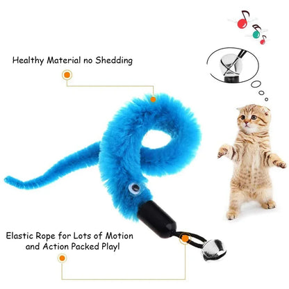 Interactive Cat Toy Wand Refills with Engaging Worms - Smarsty