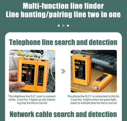 ANENG M469D Network Analyzer Tester for RJ45 and RJ11 - Smarsty
