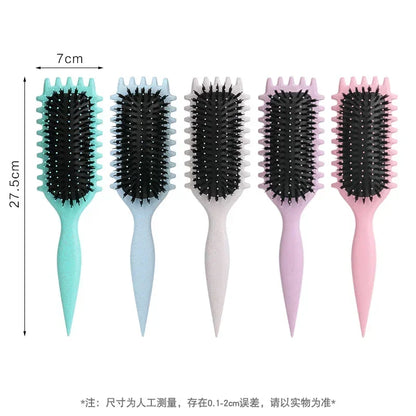 Curly Hair Styling Brush for Easy Combing and Shaping - Smarsty