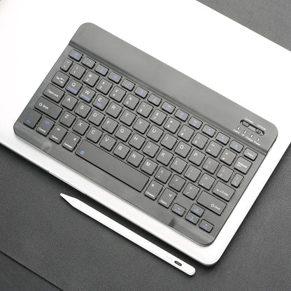 Bluetooth Keyboard For iPad Tablets Portable Wireless Slim