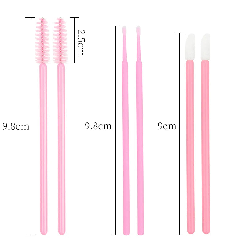 200 Pcs Eyelash Extension Makeup Set with Removal Tools - Smarsty
