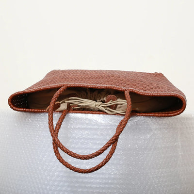 Genuine Leather Tote Bag For Women With Crossbody Strap - Smarsty