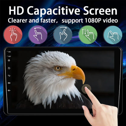 9 Inch Touchscreen Car Stereo With CarPlay And Android Auto - Smarsty