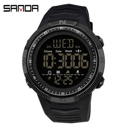 SANDA Military Sport Digital Watch Waterproof and Shockproof - Smarsty