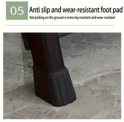 4-step ladder set: multifunctional foldable lightweight, wide-thick sturdy, safe handle + wide non-slip steps, for home/outdoor/