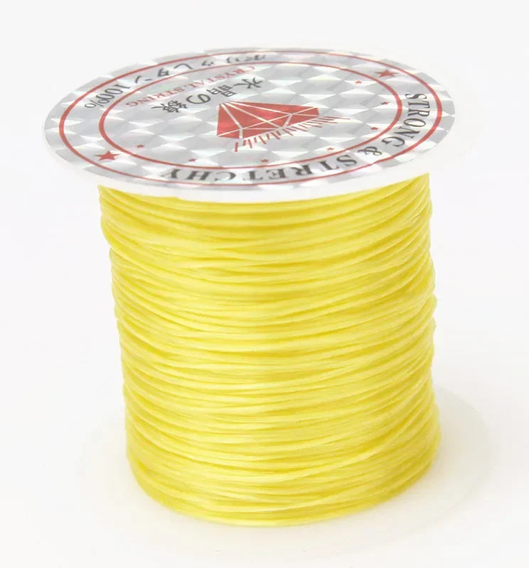 Strong Elastic Beading Cord 1mm 10m Durable Stretch - Smarsty