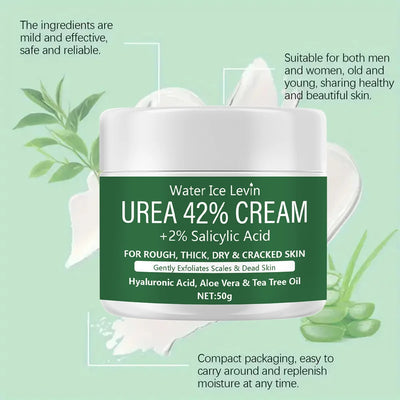 New 42% Urea Cream + 2% Salicylic acid Foot and hand Moisturizer, deep moisturizer and Nourishing moisturizer - Smarsty