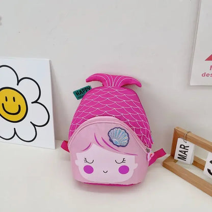 Princess Sequin Toddler Backpack Mermaid Fishtail Kids - Smarsty