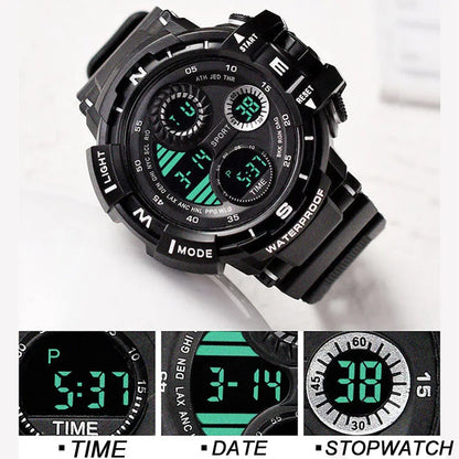 YIKAZE Waterproof Digital Sports Watch for Men - Smarsty